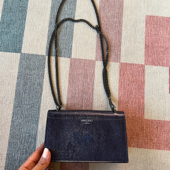 Jimmy choo Finley metalicblue - Picture 3 of 8